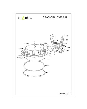 ***OFER/DES*** Graciosa * Downlight Led Redondo - 24,5W - 4000K Ip44
